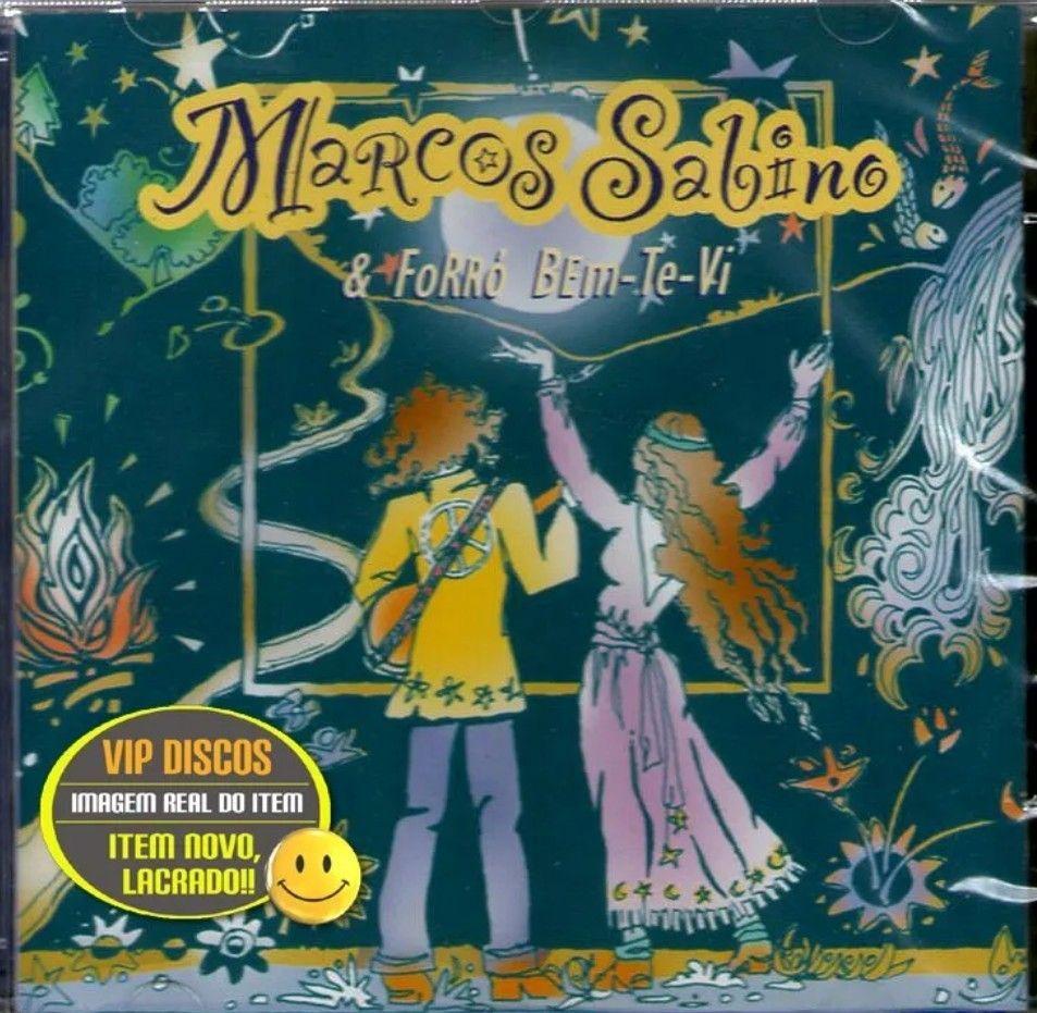 Album cover of "Marcos Sabino & Forró Bem-te-vi" by Marcos Sabino