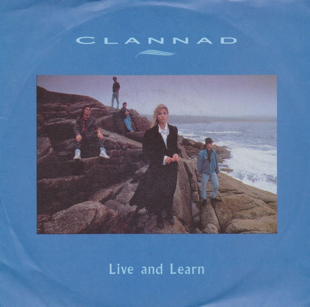 Portada del álbum "Live And Learn", de Clannad