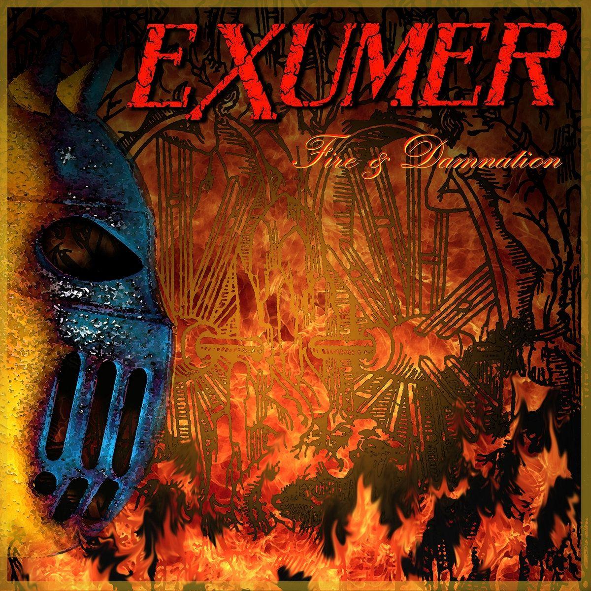Portada de Álbum "Fire & Damnation", de Exumer