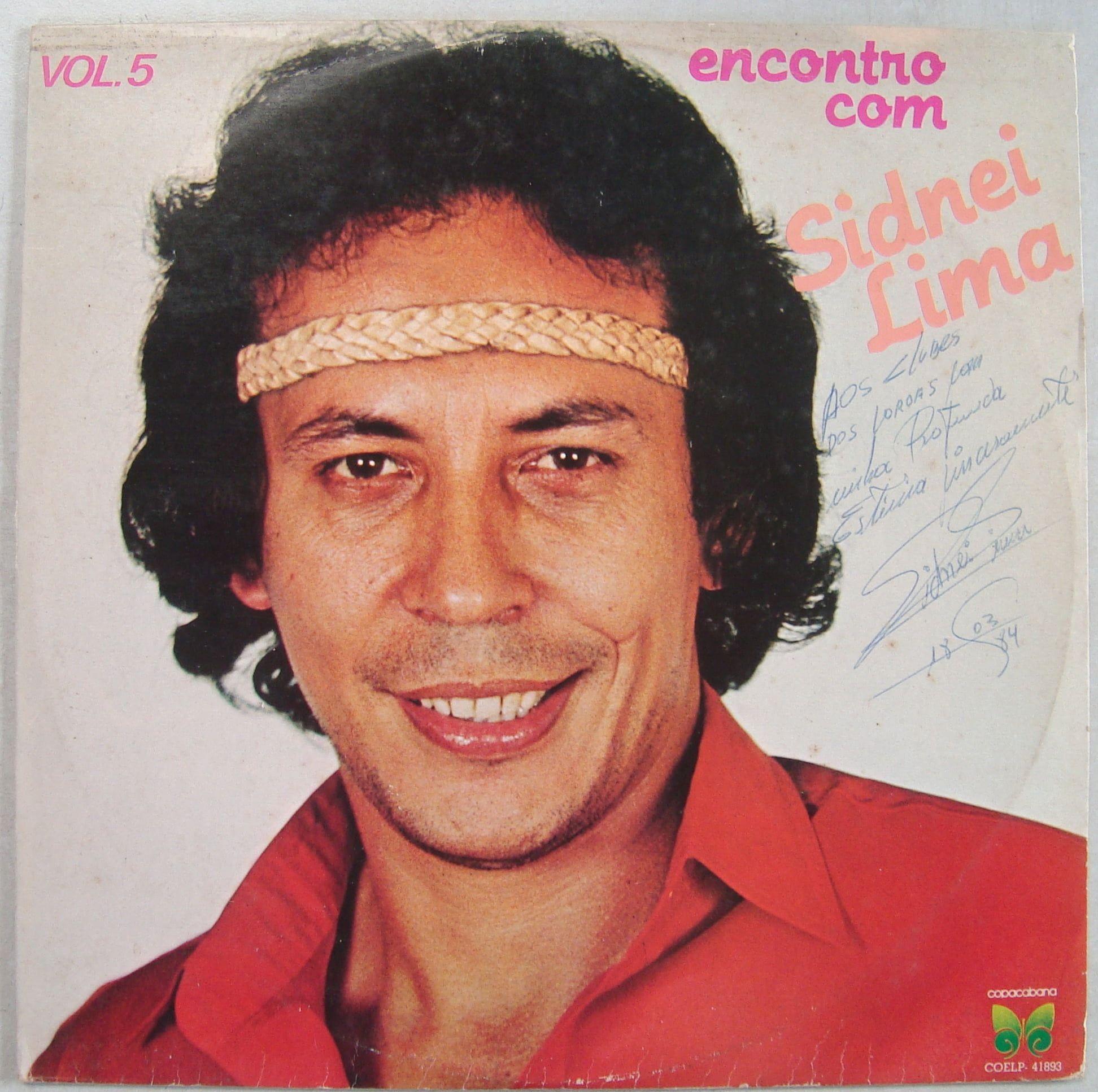 Capa do Álbum "Encontro Com Sidney Lima - Vol. 5", de Sidney Lima