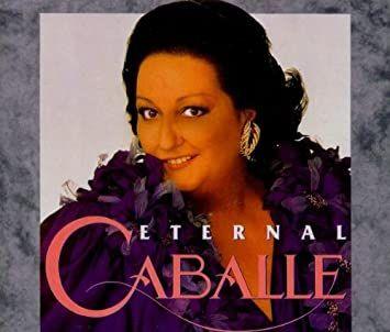 Portada de Álbum "Eternal", de Montserrat Caballé