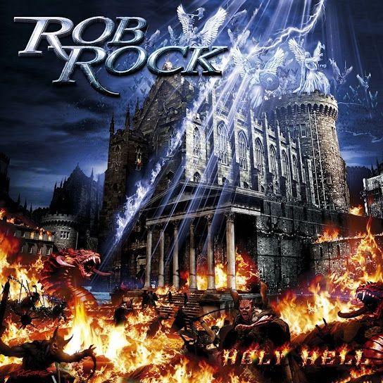 Capa do Álbum "Holy Hell", de Rob Rock
