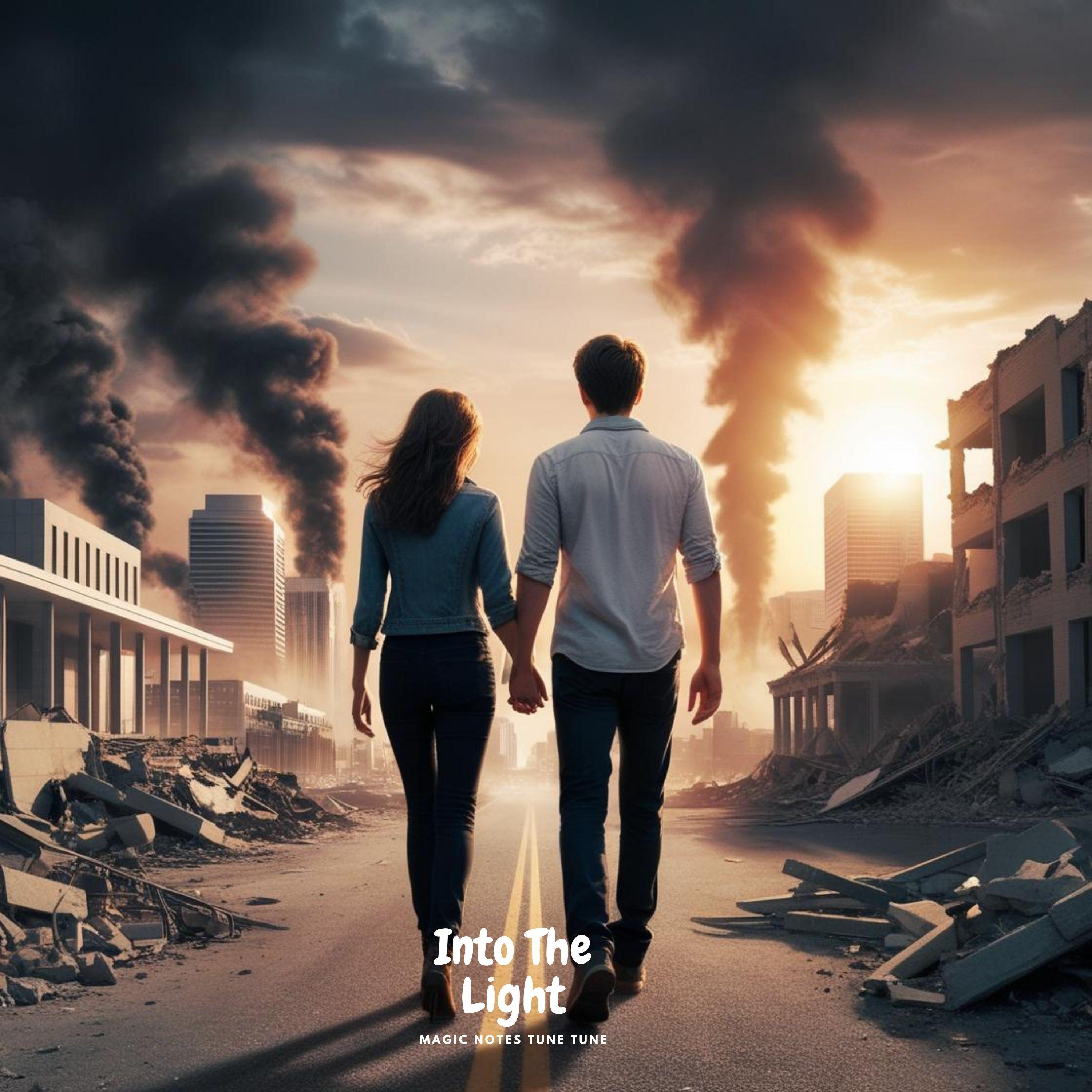 Portada del álbum "Into The Light", de Magic Notes Tune Tune