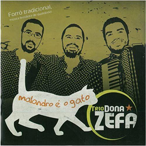Portada de Álbum "Malandro é o Gato", de Trio Dona Zefa