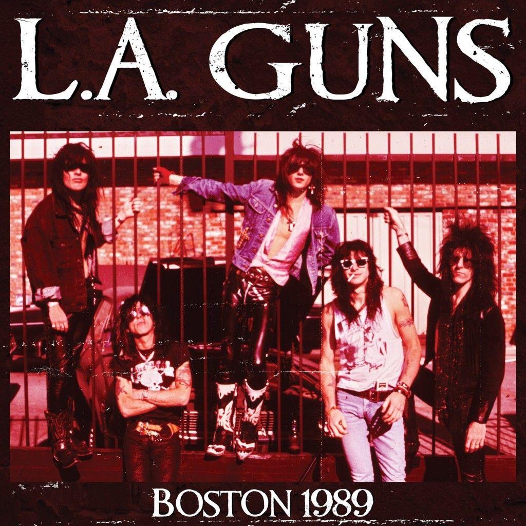 Capa do álbum "Boston 1989", de L.A. Guns