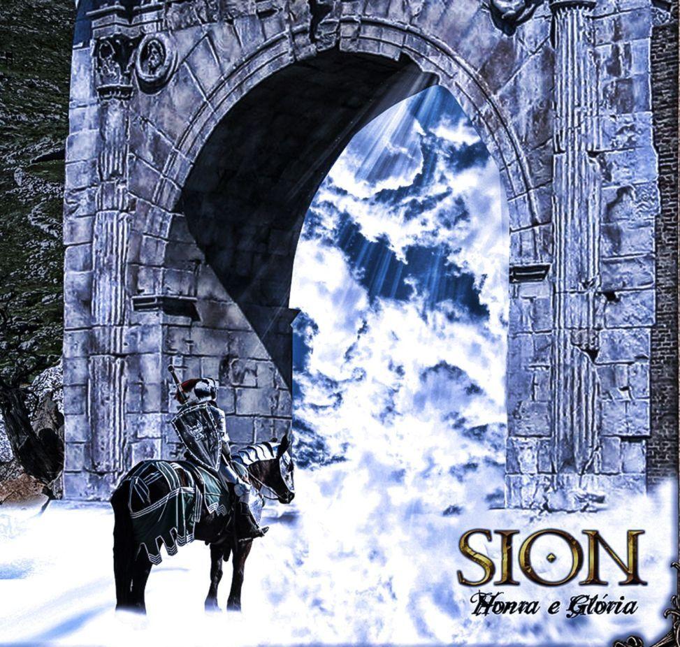 Portada de Álbum "Honra e Glória", de Banda Sion