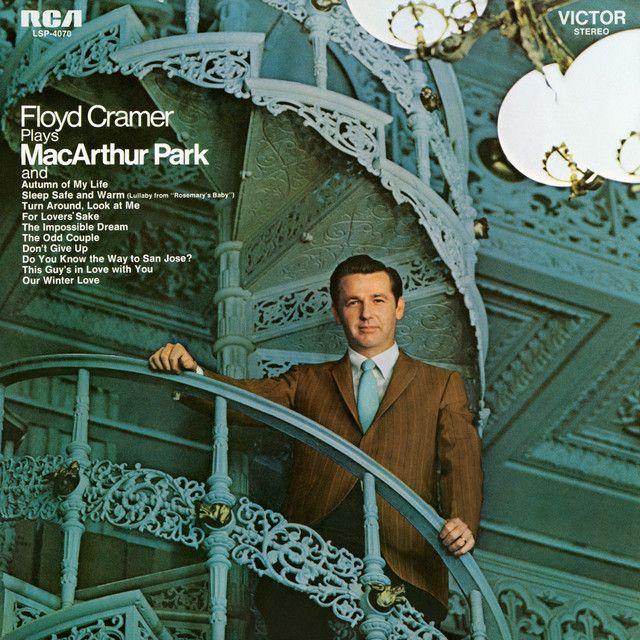 Capa do álbum "Floyd Cramer Plays MacArthur Park", de Floyd Cramer