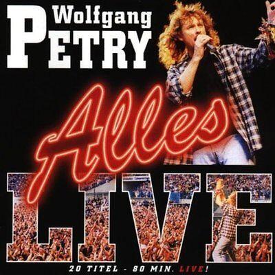 Capa do Álbum "Alles - Live", de Wolfgang Petry
