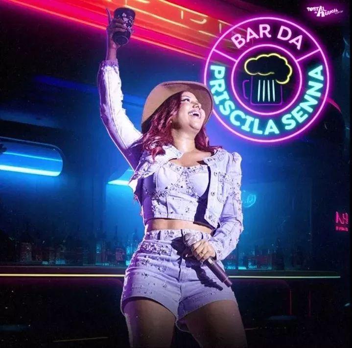 Portada de Sencillo/EP "Bar da Priscila Senna", de Priscila Senna