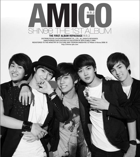 Capa do álbum "Amigo", de SHINee