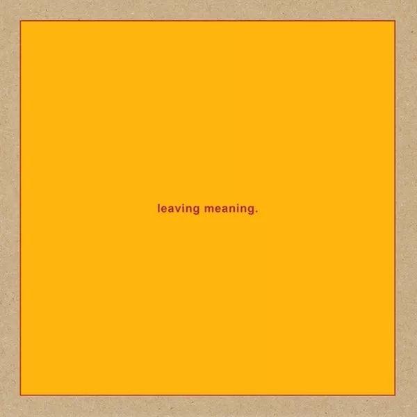 Portada de Álbum "Leaving Meaning", de Swans