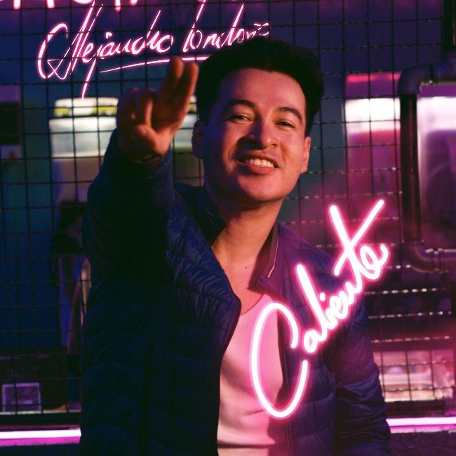 Portada de Sencillo/EP "Caliente", de Alejandro Londoño