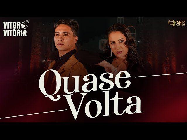 Capa do Single/EP "Quase Volta", de Vitor e Vitoria
