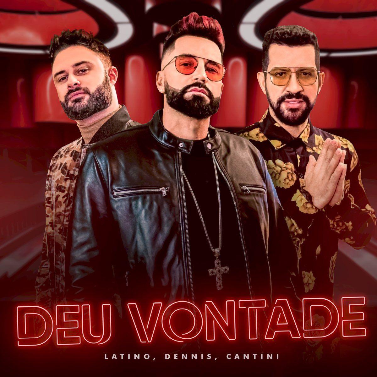 Portada del álbum "Deu Vontade ", de Latino