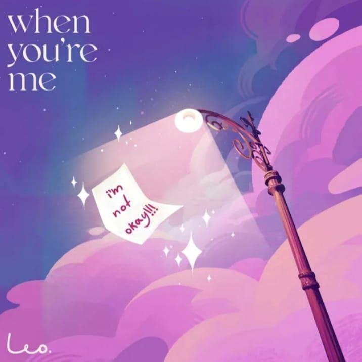 Portada del álbum "when you're me", de leo. (leoindreamland)