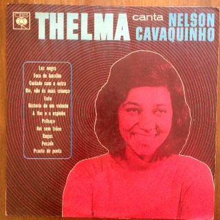 Portada de Álbum "Canta Nelson Cavaquinho", de Thelma Soares