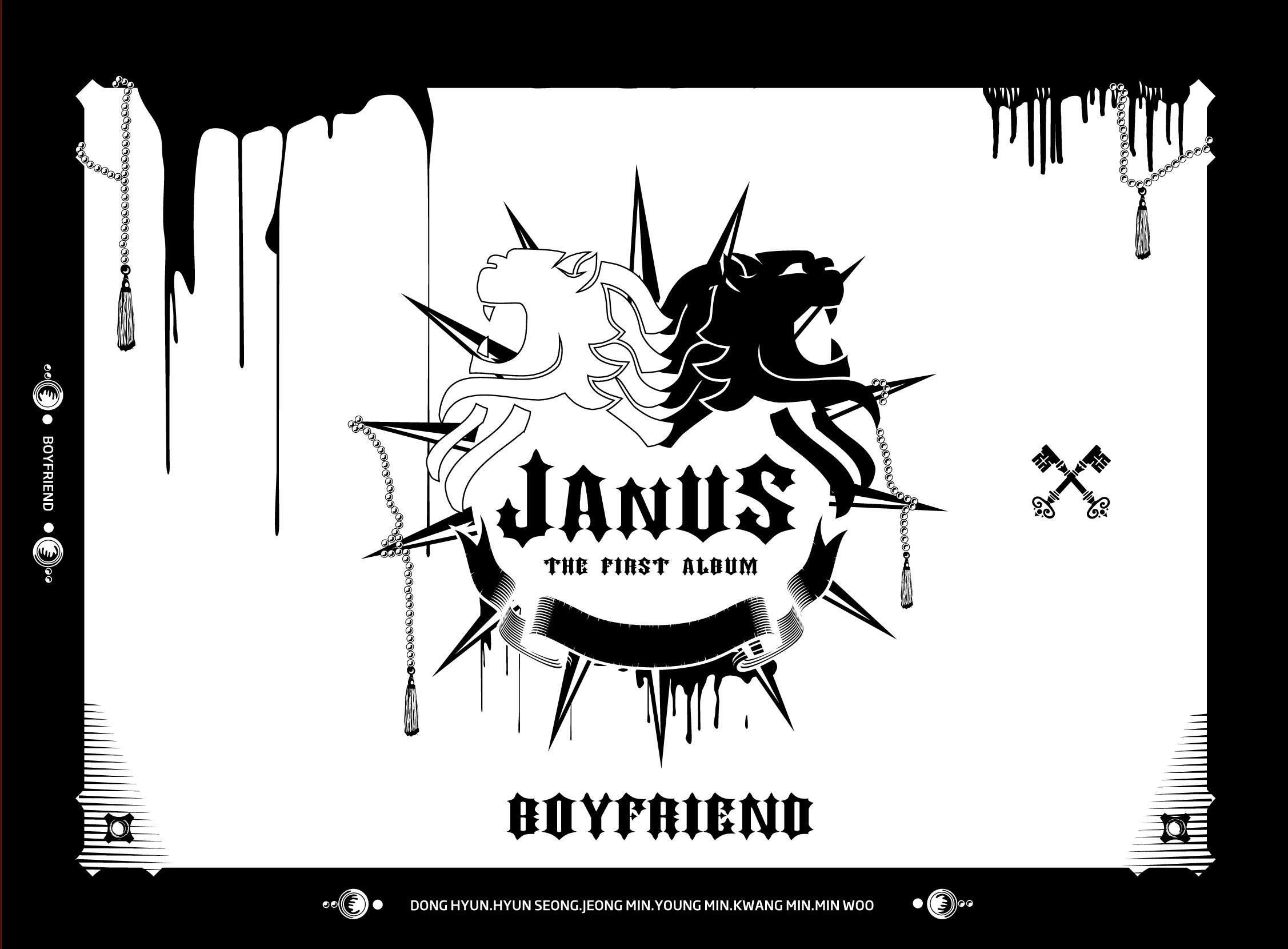 Portada del álbum "Janus", de BoyFriend