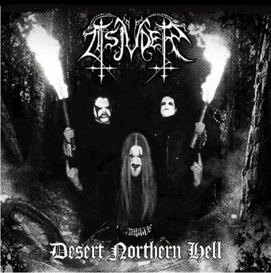 Album cover of "Desert Northern Hell" by Tsjuder