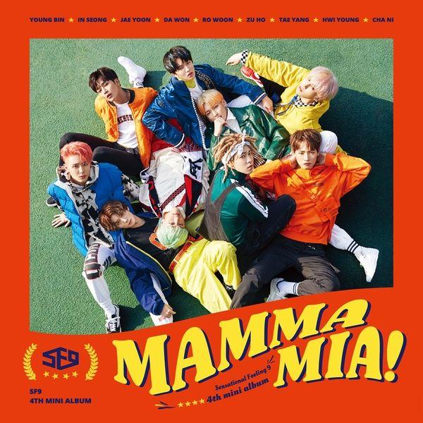 Portada de Álbum "Mamma Mia", de SF9