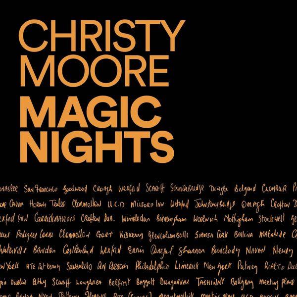 Portada de Álbum "Magic Nights", de Christy Moore