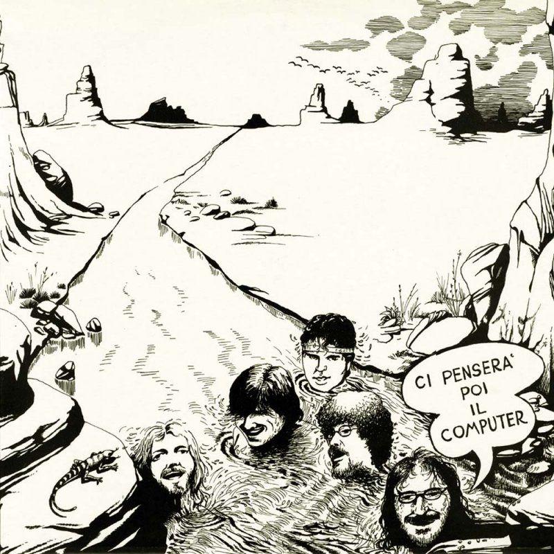 Portada de Álbum "Ci Penserà Poi Il Computer", de Nomadi