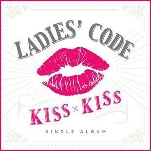 Portada de Sencillo/EP "KISS KISS", de Ladies Code
