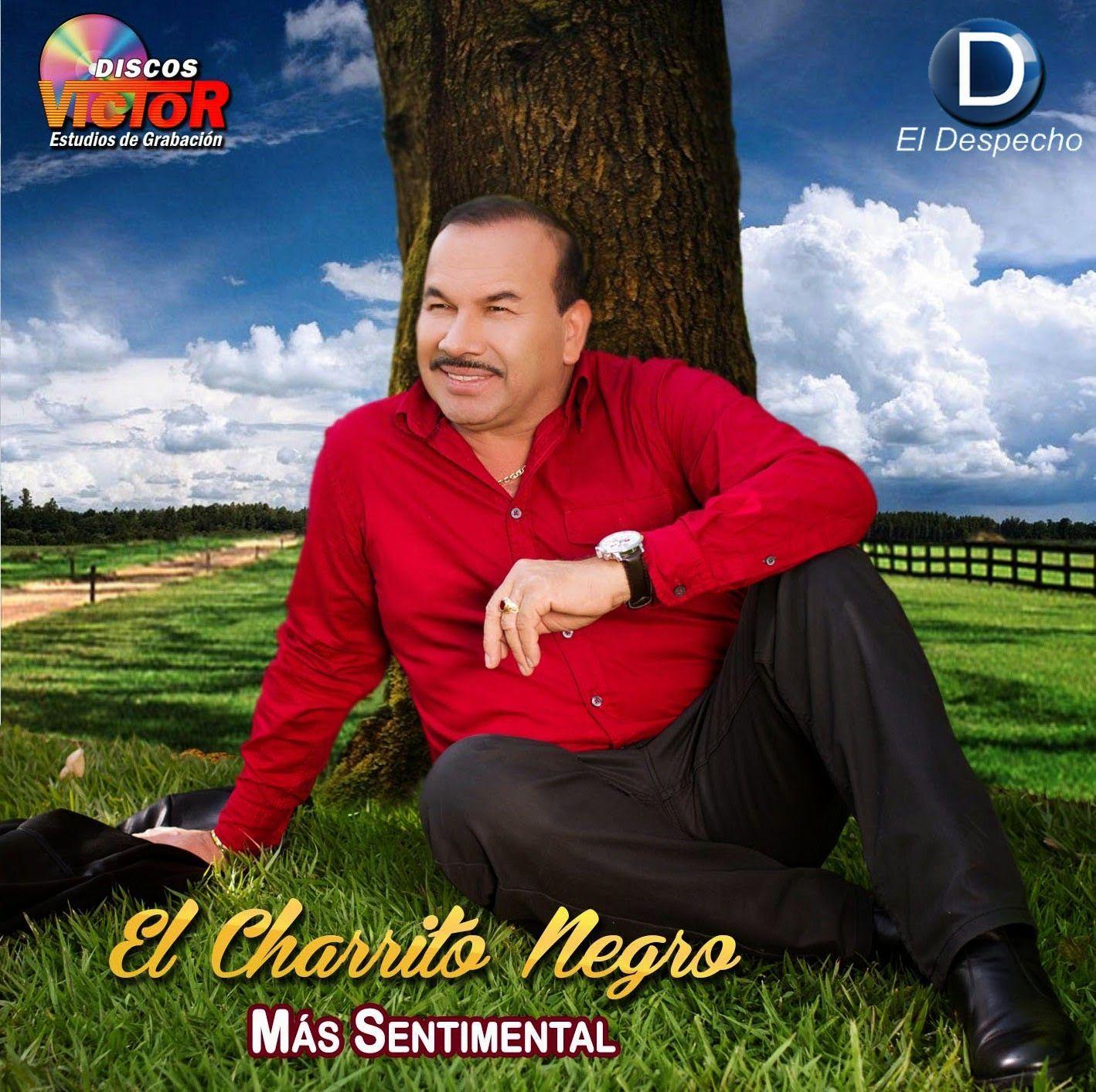 Capa do álbum "Más Sentimental", de El Charrito Negro