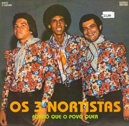 Portada de Álbum "Forró Que o Povo Quer", de Os 3 Nortistas