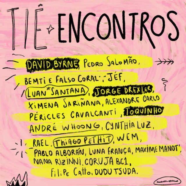 Portada de Álbum "Encontros", de Tiê