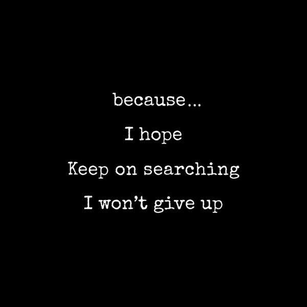 Single/EP cover of "because..." by Julian Lennon