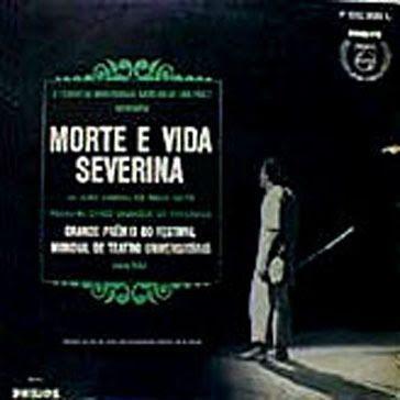 Capa do álbum "Morte e Vida Severina", de Chico Buarque