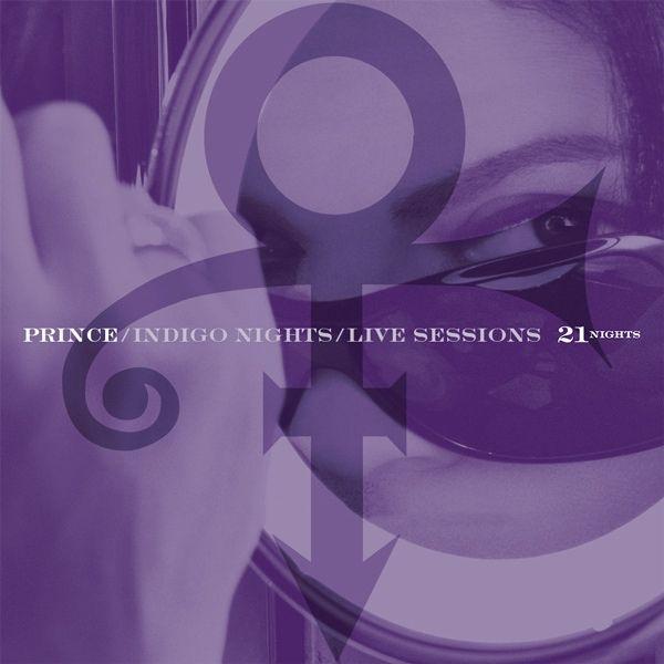 Capa do Álbum " Indigo Nights / Live Sessions", de Prince