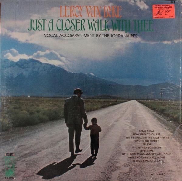 Capa do Álbum "Just a Closer Walk With Thee", de Leroy Van Dyke