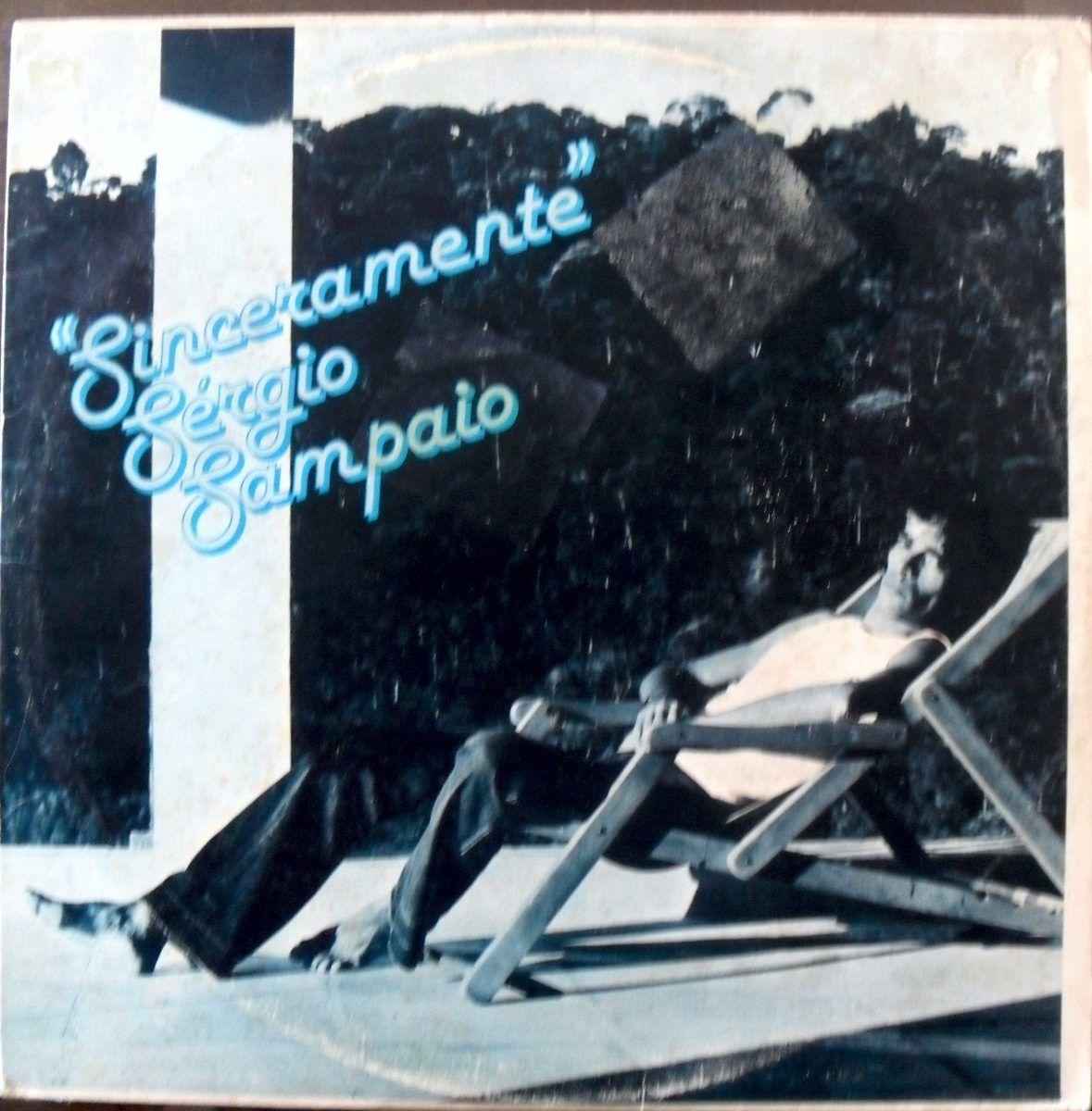 Portada de Álbum "Sinceramente ", de Sérgio Sampaio