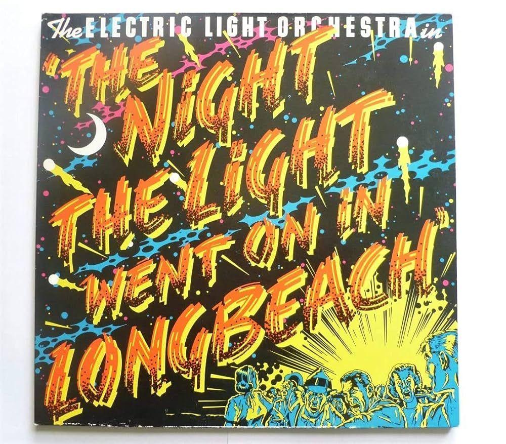 Capa do álbum "The Night The Light Went On", de Electric Light Orchestra (ELO)