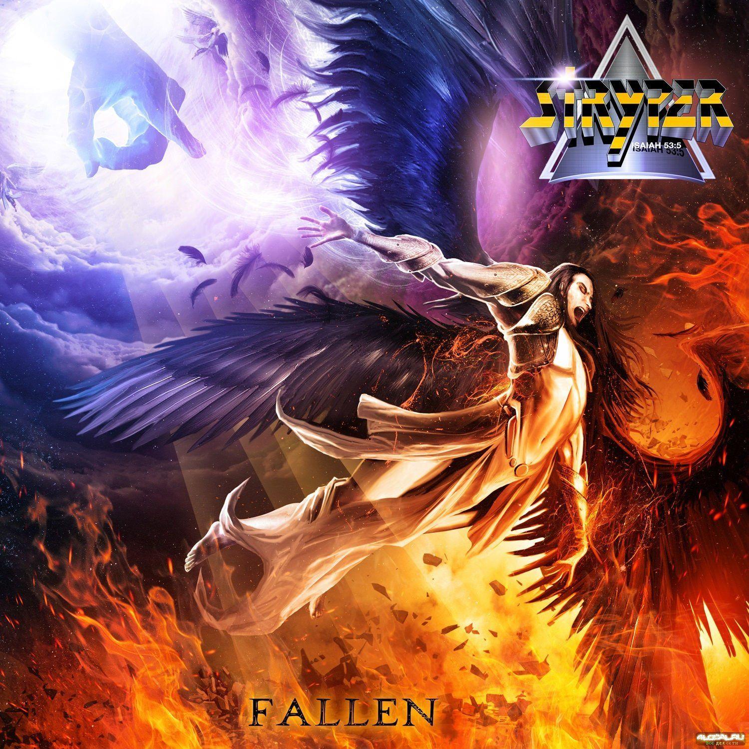 Capa do álbum "Fallen", de Stryper