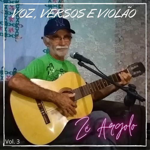 Portada de Sencillo/EP "Voz, Versos e Violão, Vol. 3", de Zé Argolo