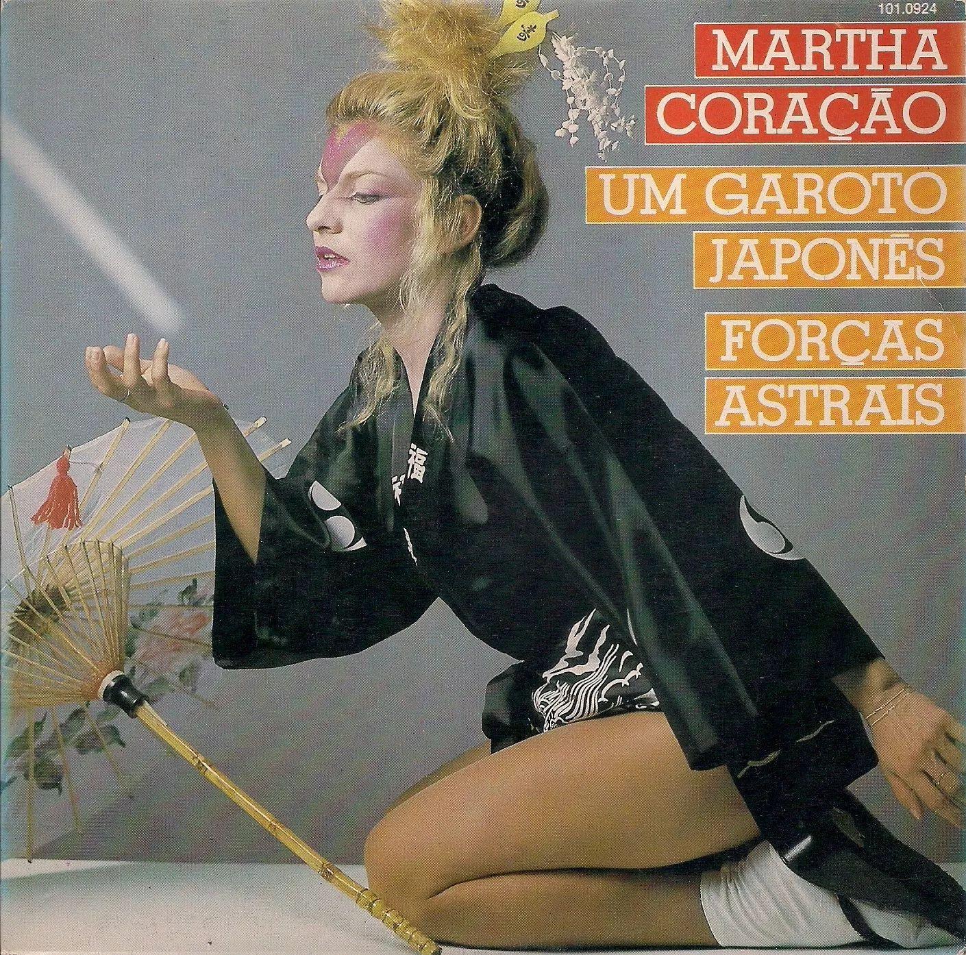 Portada de Sencillo/EP "Um Garoto Japonês", de Martha Coração