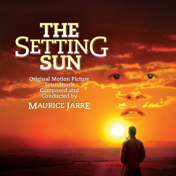 Portada del álbum "The Setting Sun", de Maurice Jarre