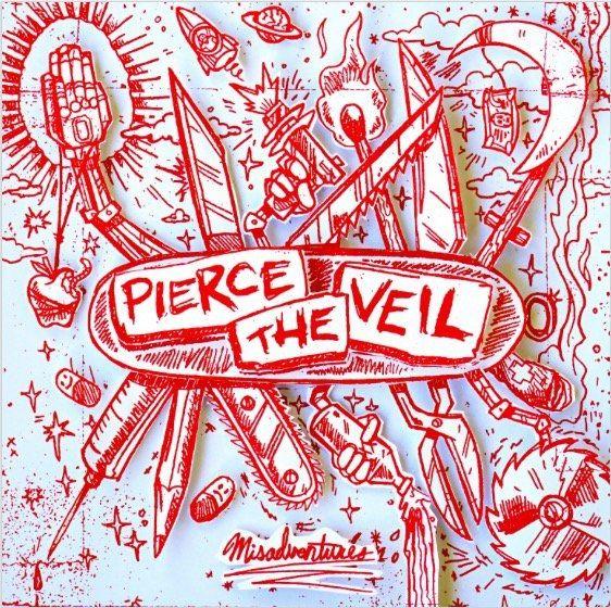 Portada de Álbum "Misadventures", de Pierce The Veil