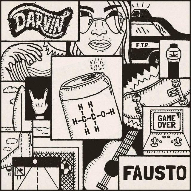 Portada de Álbum "Fausto", de Darvin