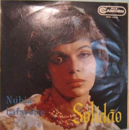 Portada de Álbum "Solidão", de Núbia Lafayette