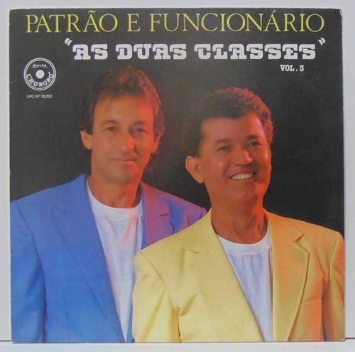 Portada de Álbum "As Duas Classes - Vol. 3", de Patrão e Funcionário