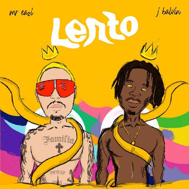 Capa do álbum "Lento", de J Balvin