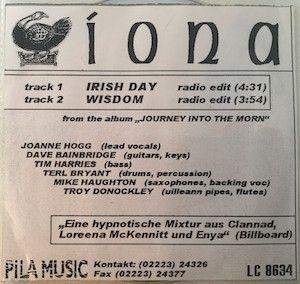 Album cover of "Irish Day" by Iona