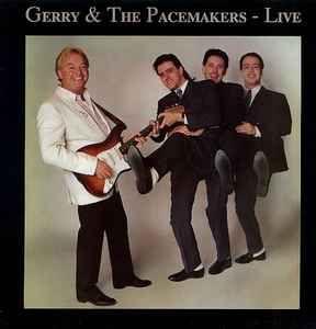 Portada de Álbum "Live", de Gerry And The Pacemakers