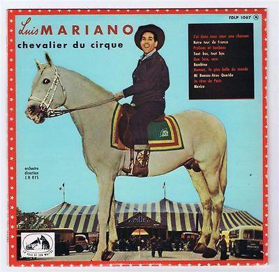 Portada de Álbum "Chevalier Du Cirque", de Luis Mariano