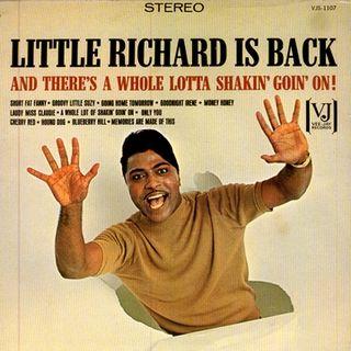 Portada de Álbum "Little Richard Is Back (And There's a Whole Lotta Shakin' Goin' On!)", de Little Richard