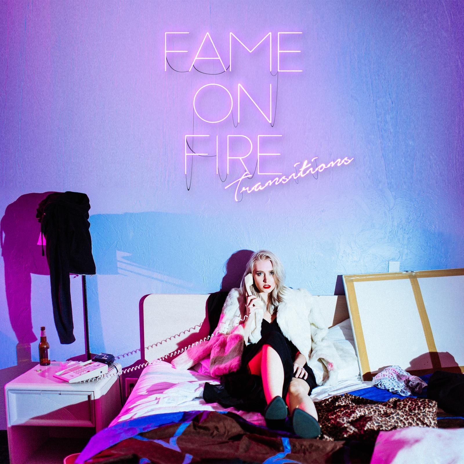 Portada de Sencillo/EP "Transitions", de Fame On Fire