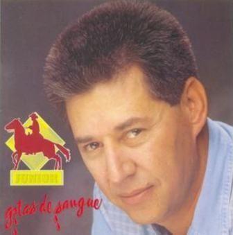 Portada de Álbum "Gotas de Sangue", de Junior (Gospel)